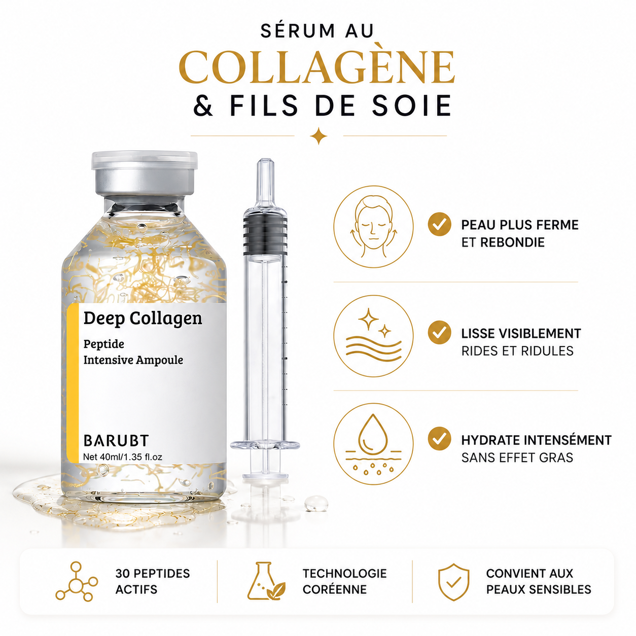 Ampoule GlowSerum X au collagène